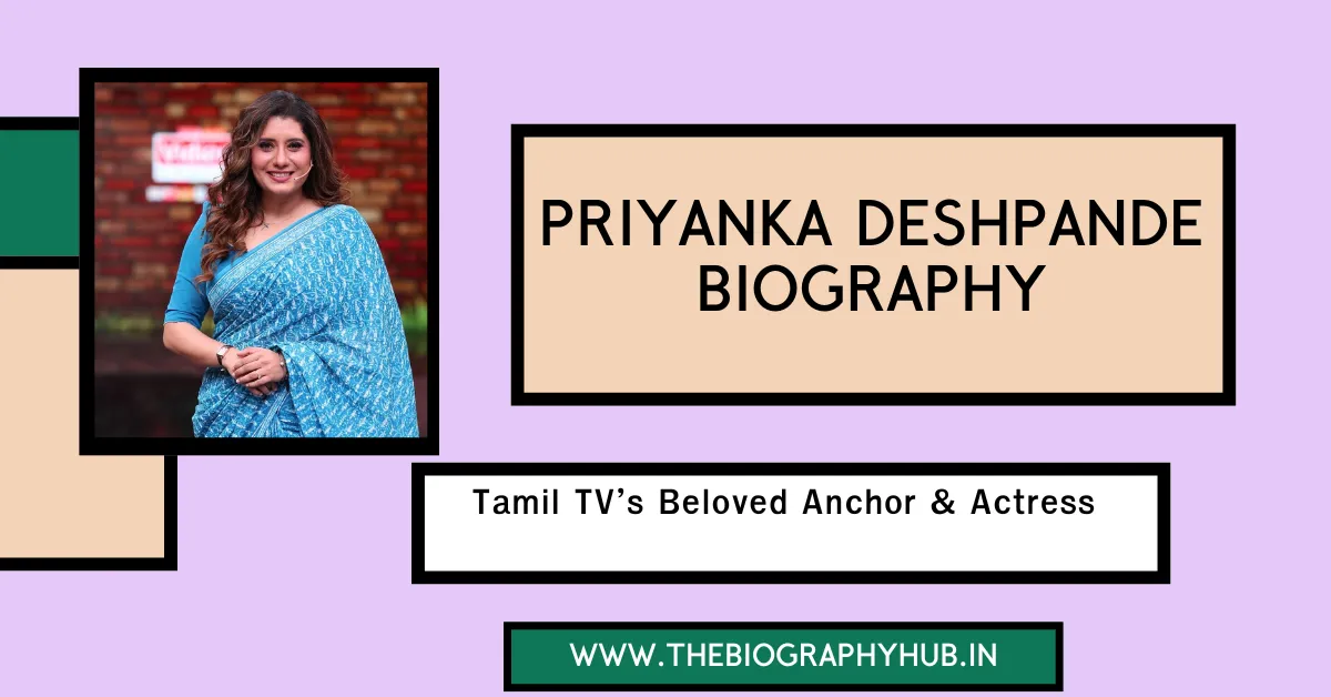 Priyanka Deshpande Biography
